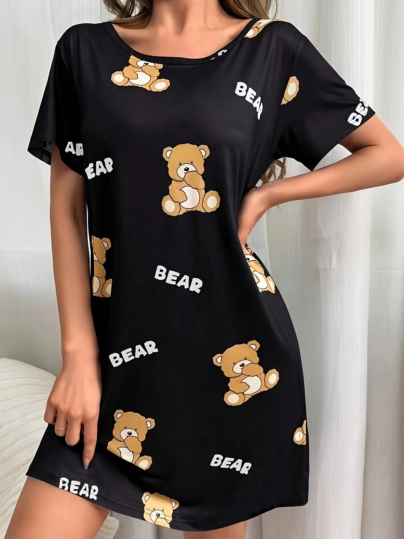 Nachthemd Leni – Bärchenprint