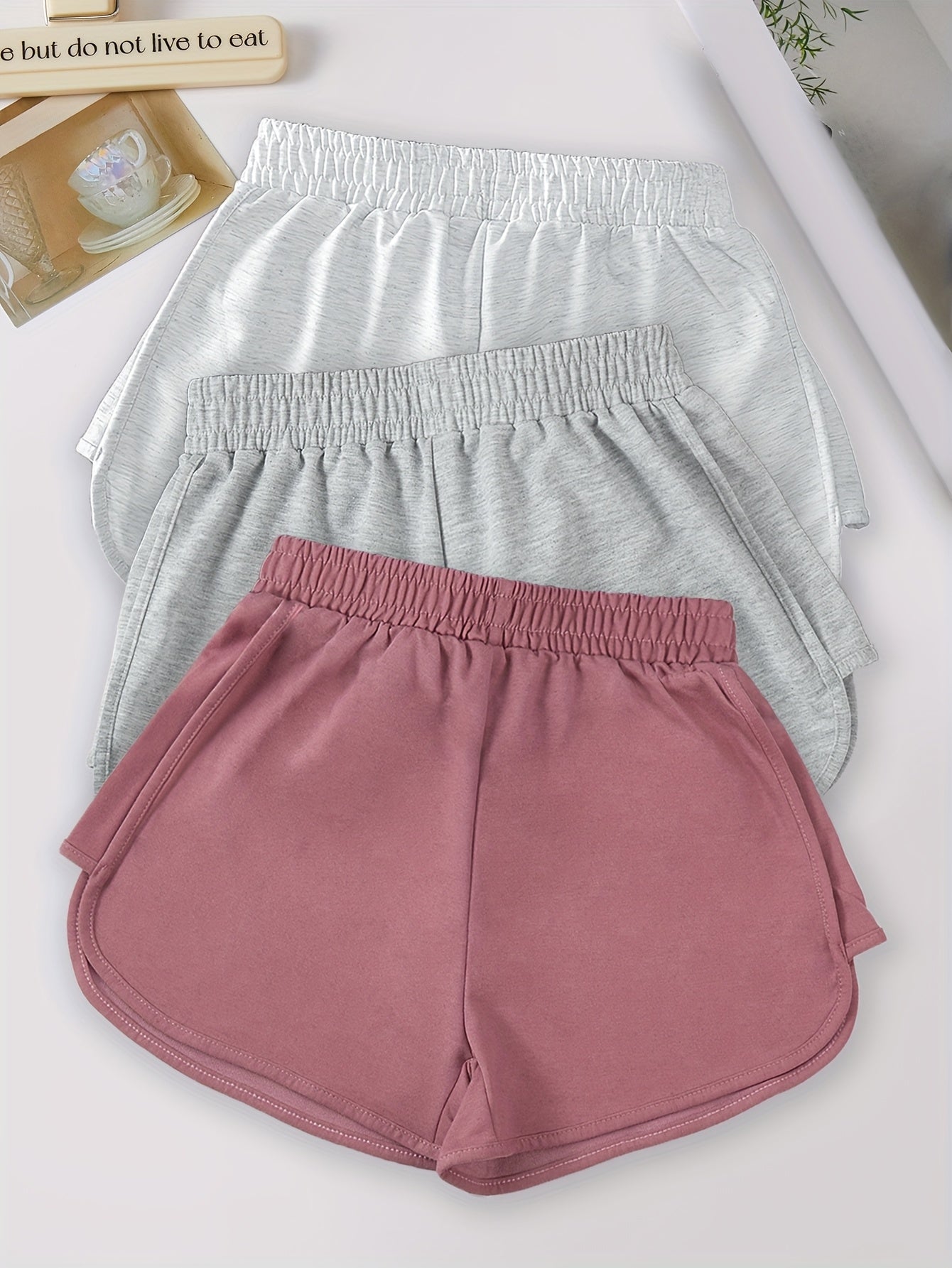 Set Riva – 3er Pack Basic Shorts