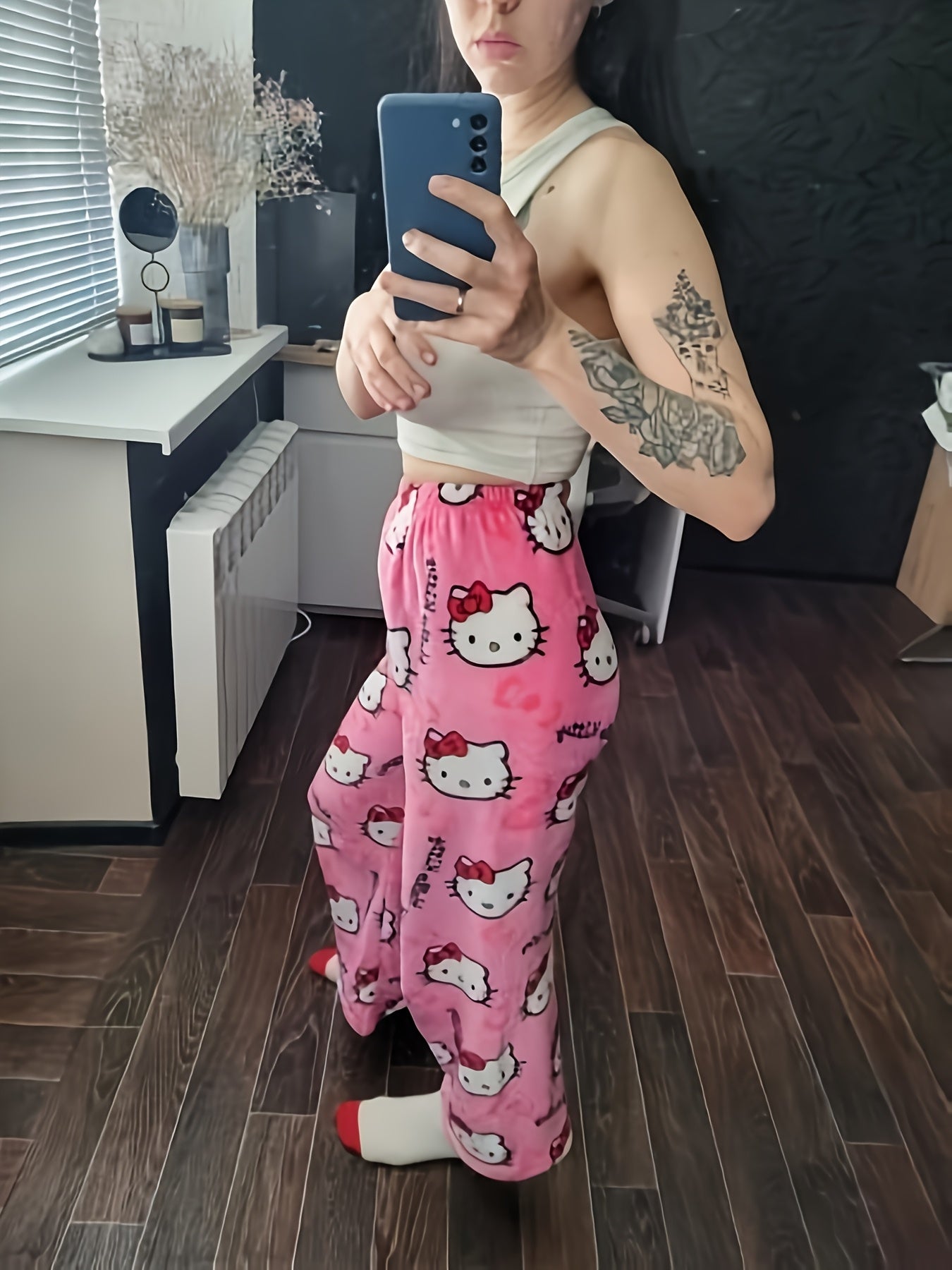 Hose Kira – Flanell Cartoon Pants