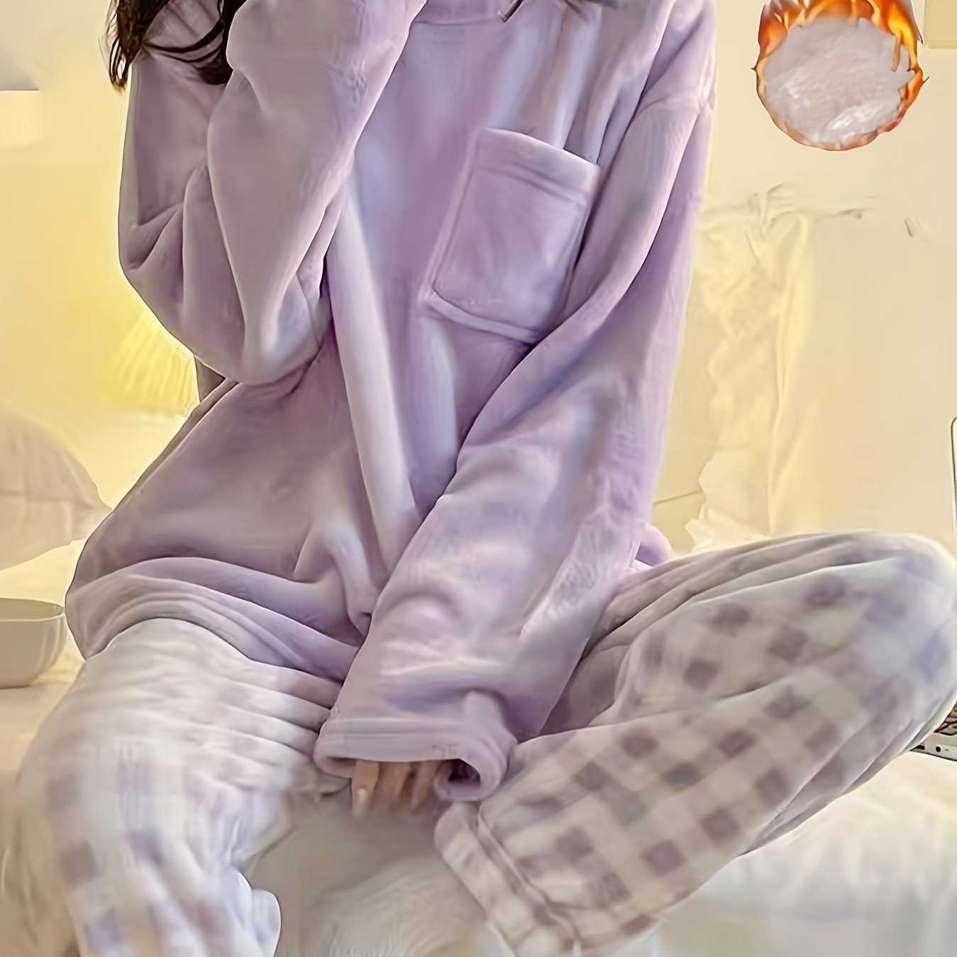Set Fina – Karo Winter Pyjama