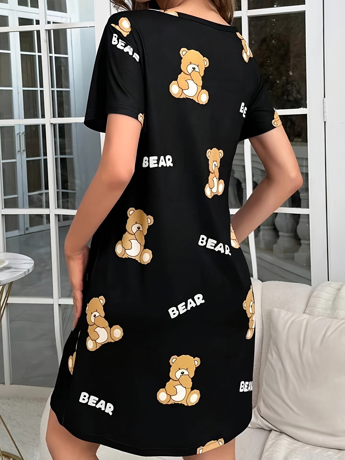 Nachthemd Leni – Bärchenprint