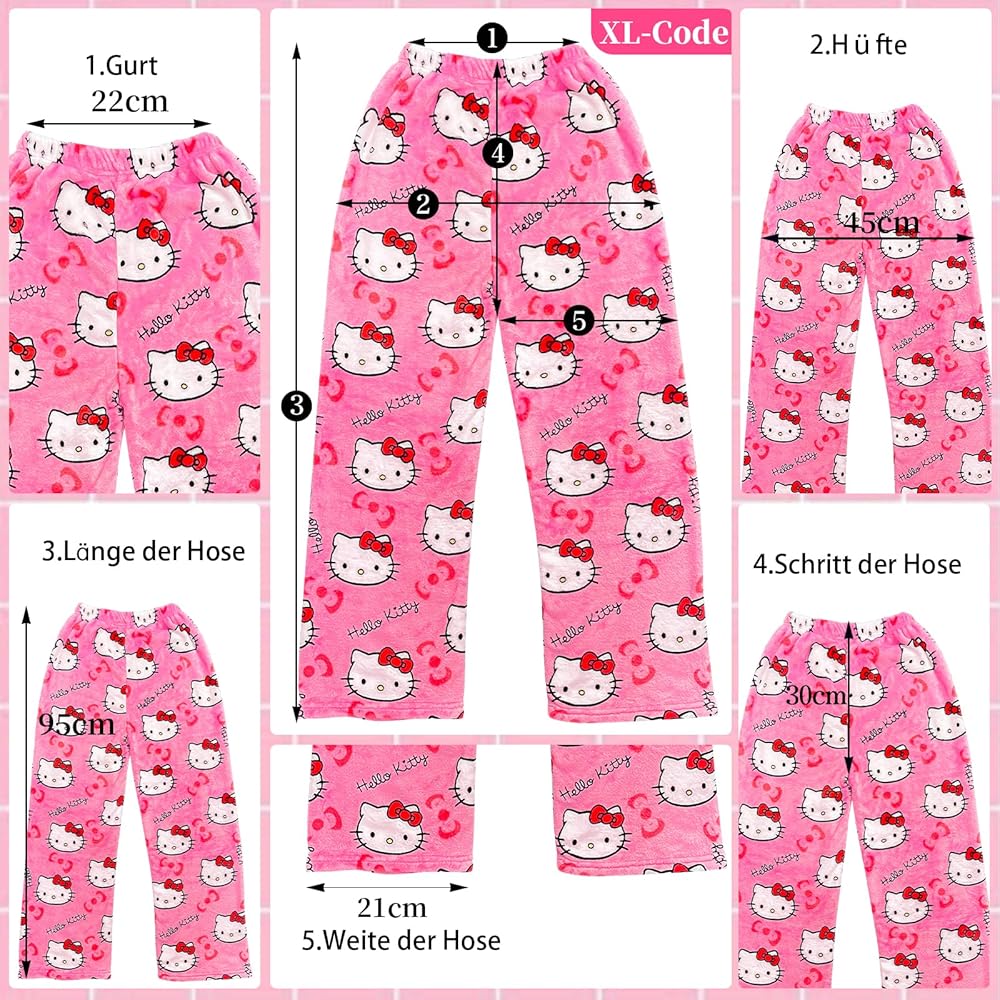 Hose Kira – Flanell Cartoon Pants