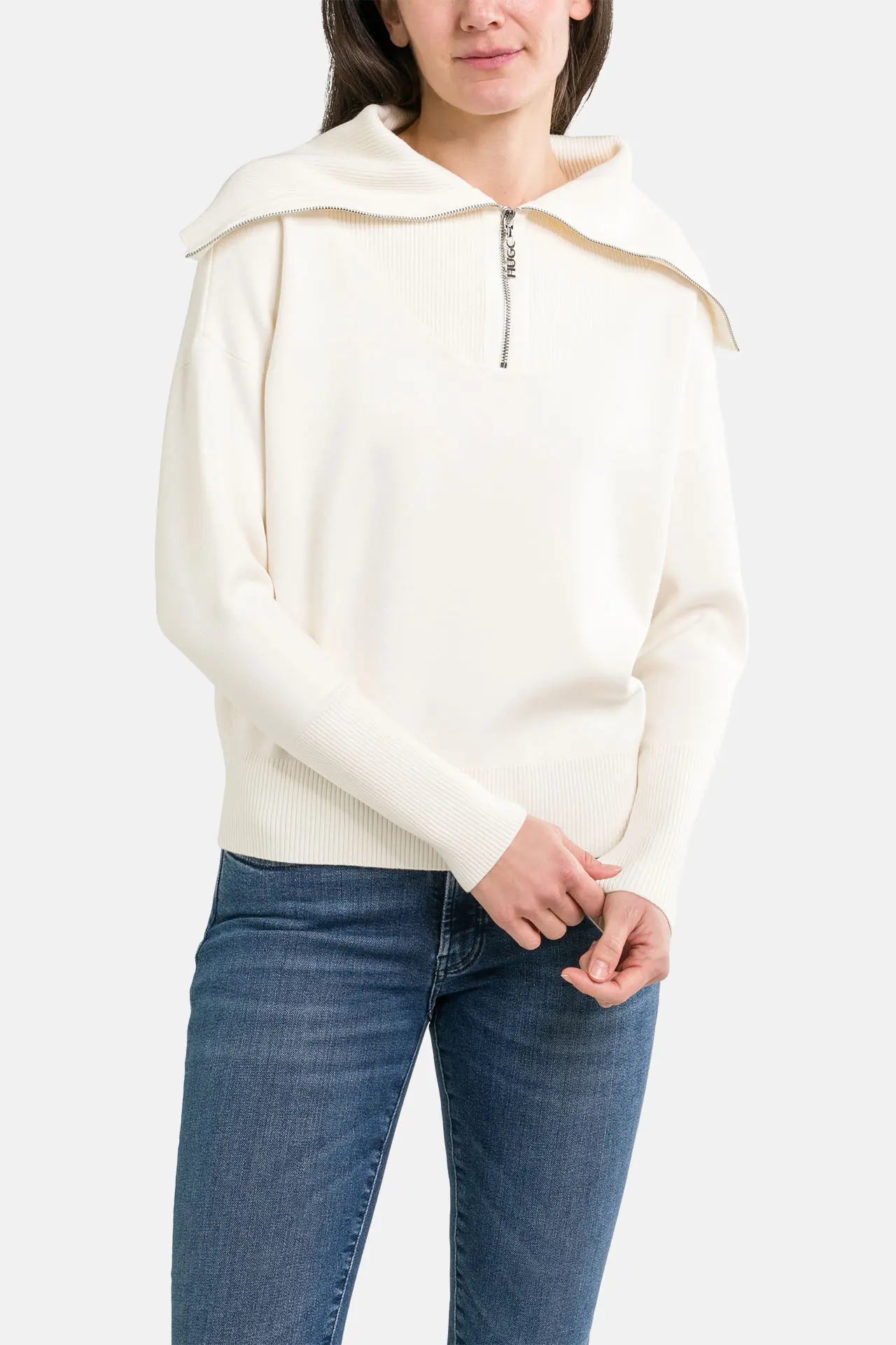 HUGO Wollmix-Strickpullover