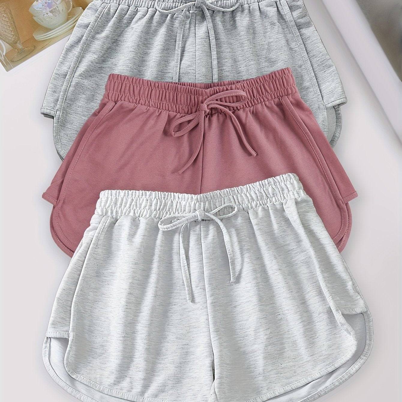 Set Riva – 3er Pack Basic Shorts