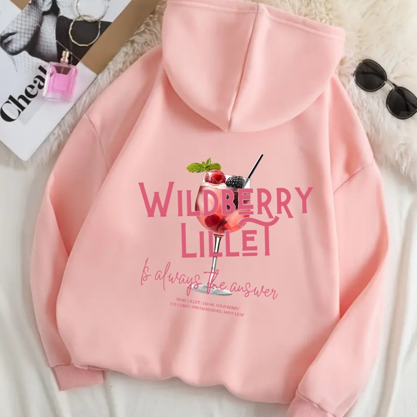 Hoodie Stockholm – Wildberry Print Sweatshirt