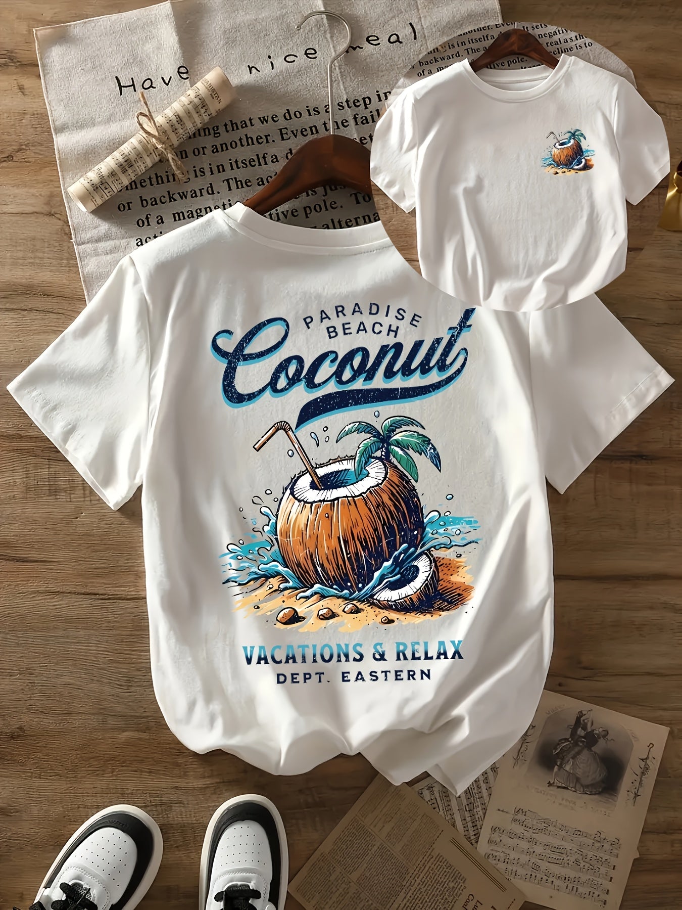 Shirt Liva – Coconut Vibes Print
