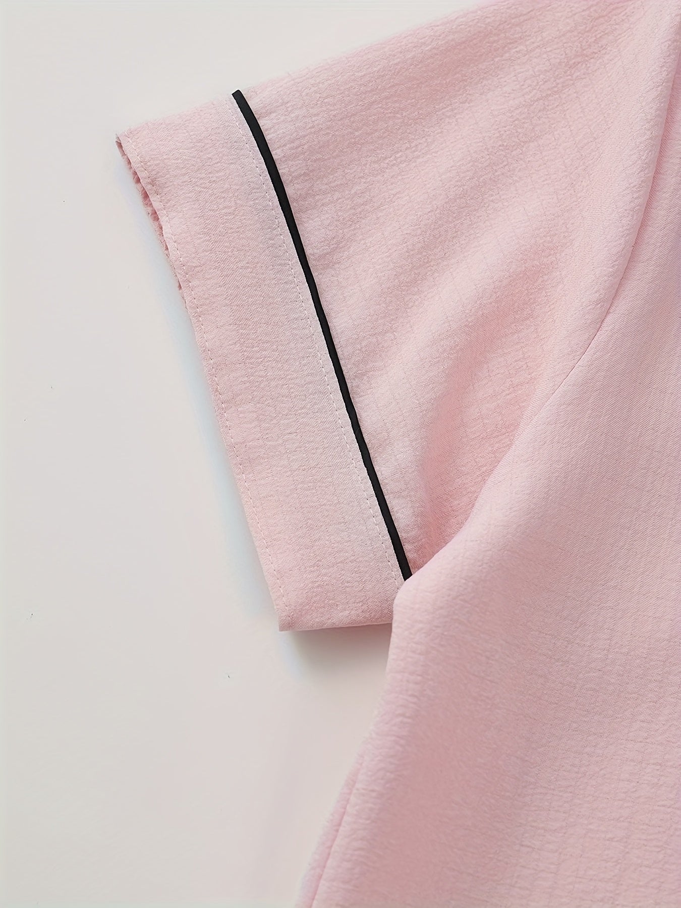Set Amira – Herz Stickerei Pyjama 3-teilig