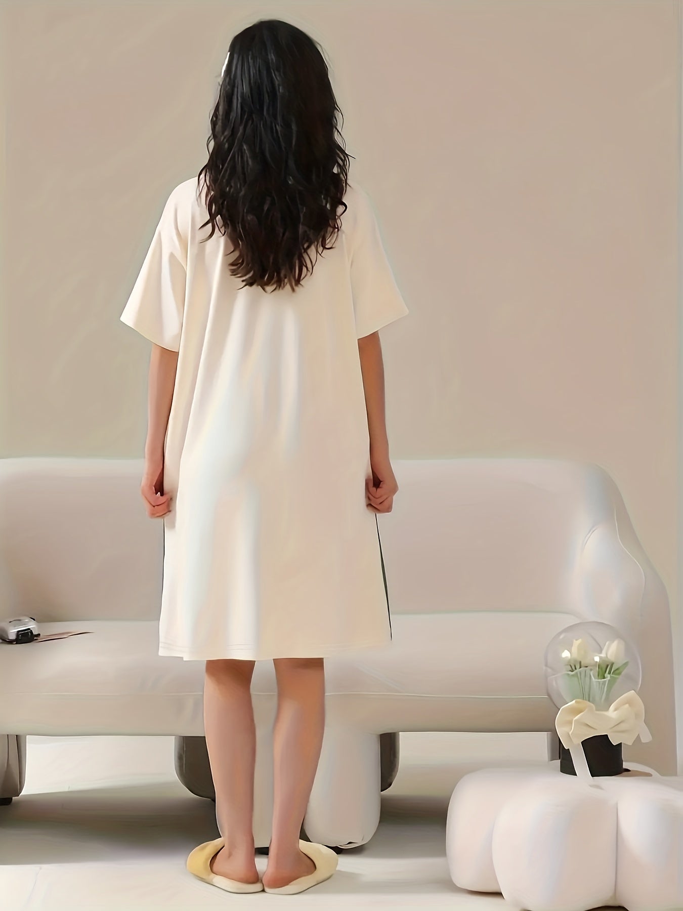 Pyjama Liora – Bären Nachtkleid