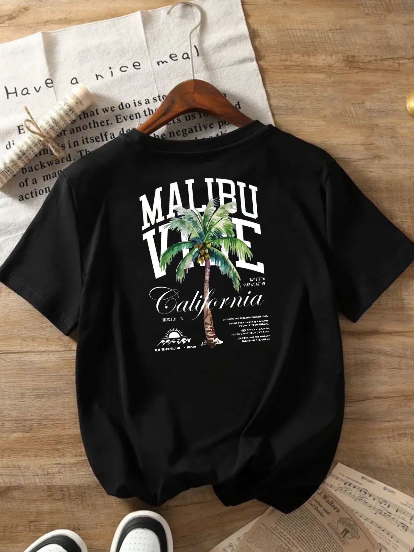 Shirt Nika – Malibu Print