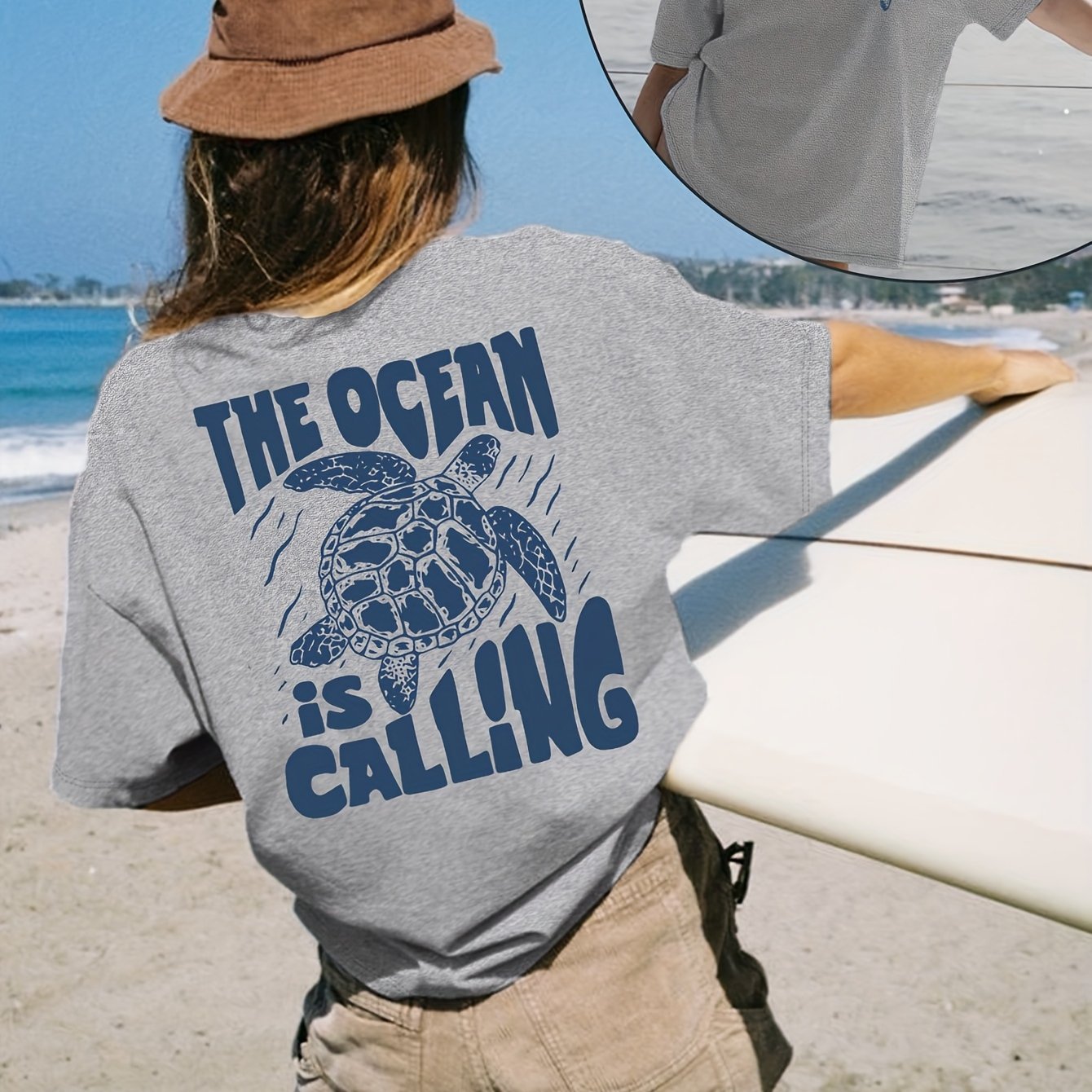 Shirt Nila – Ocean Calling Print