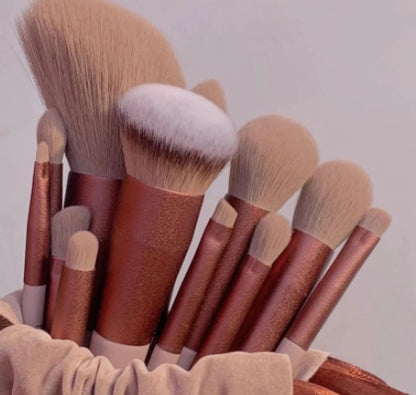 13-Piece Makeup Brush Set - Rare - Shop