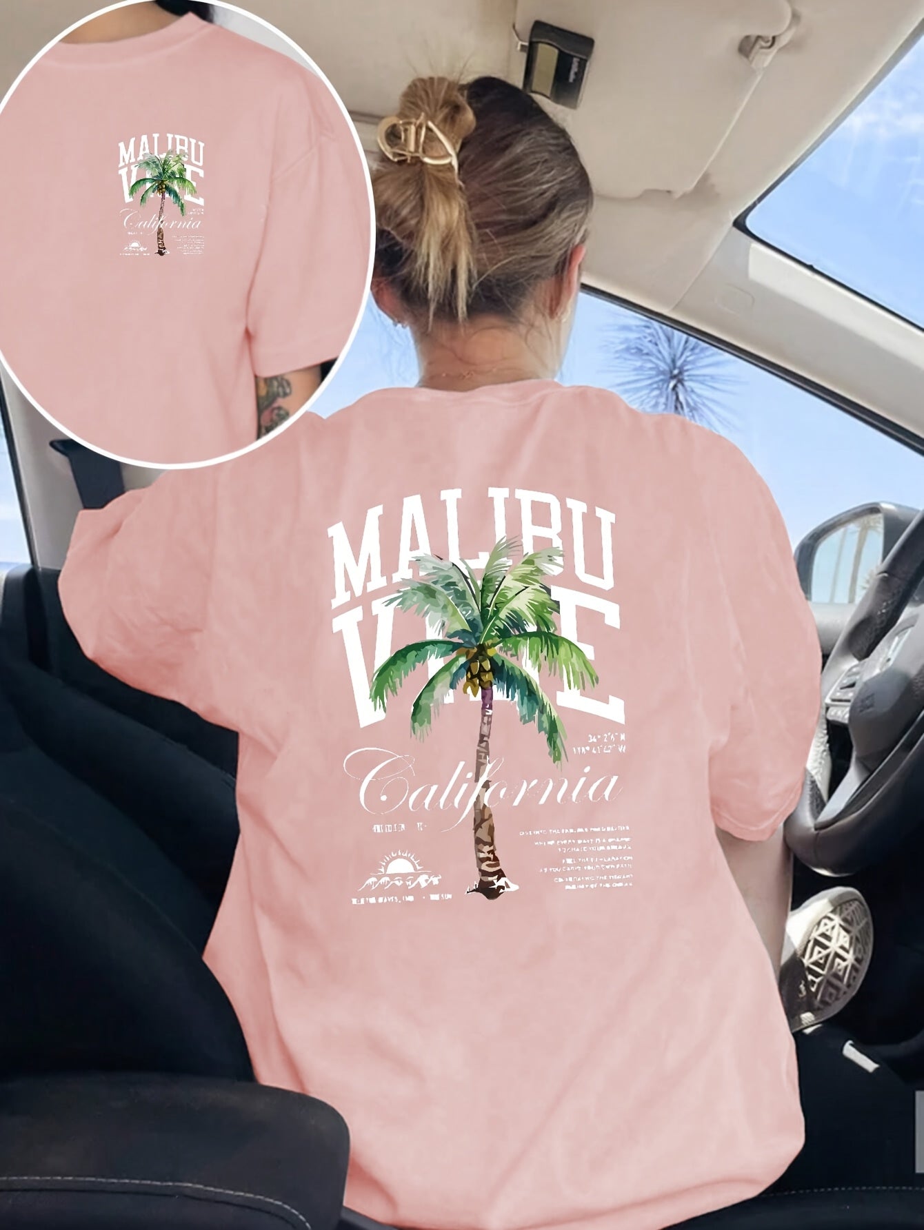 Shirt Nika – Malibu Print