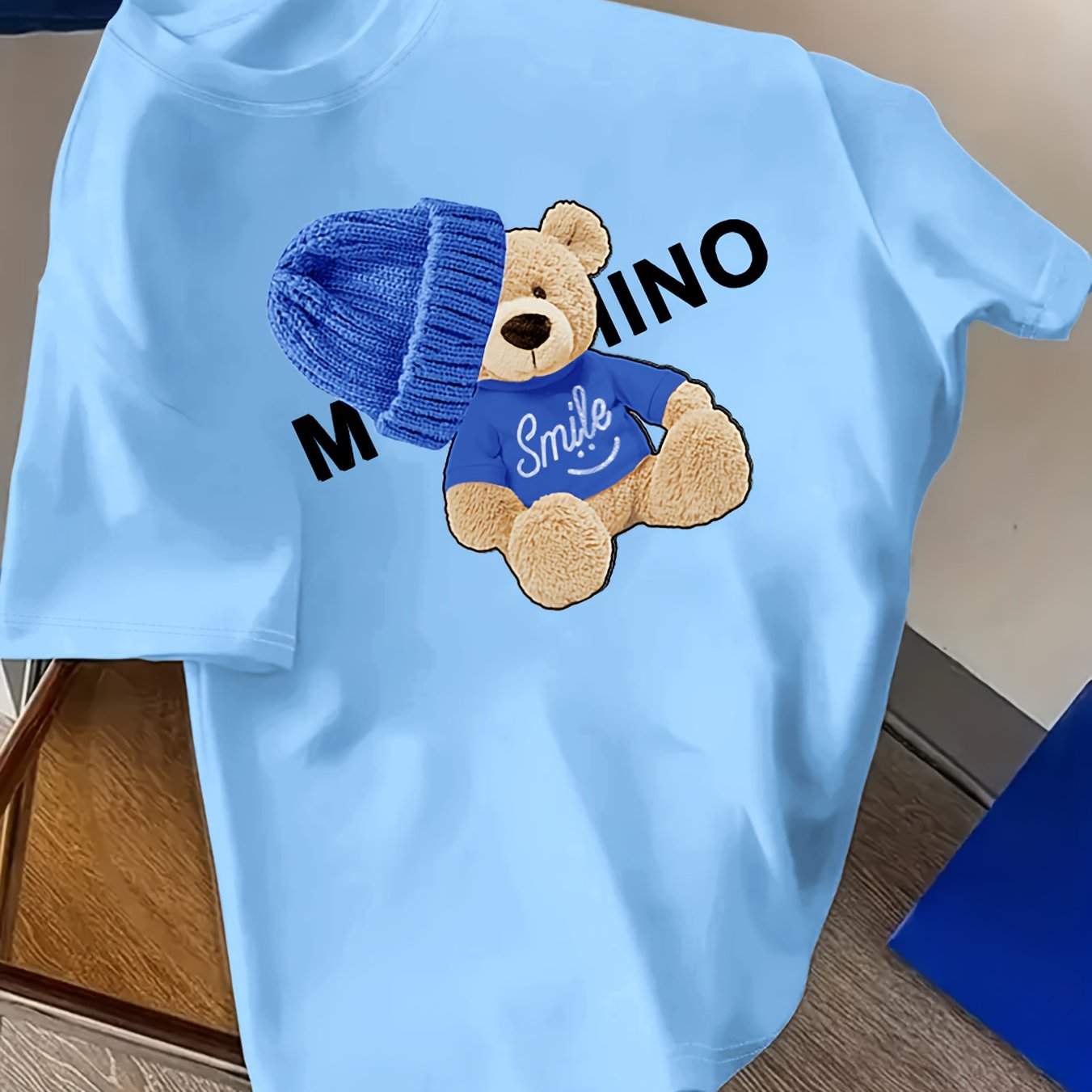 Shirt Maja – Bear Beanie Print