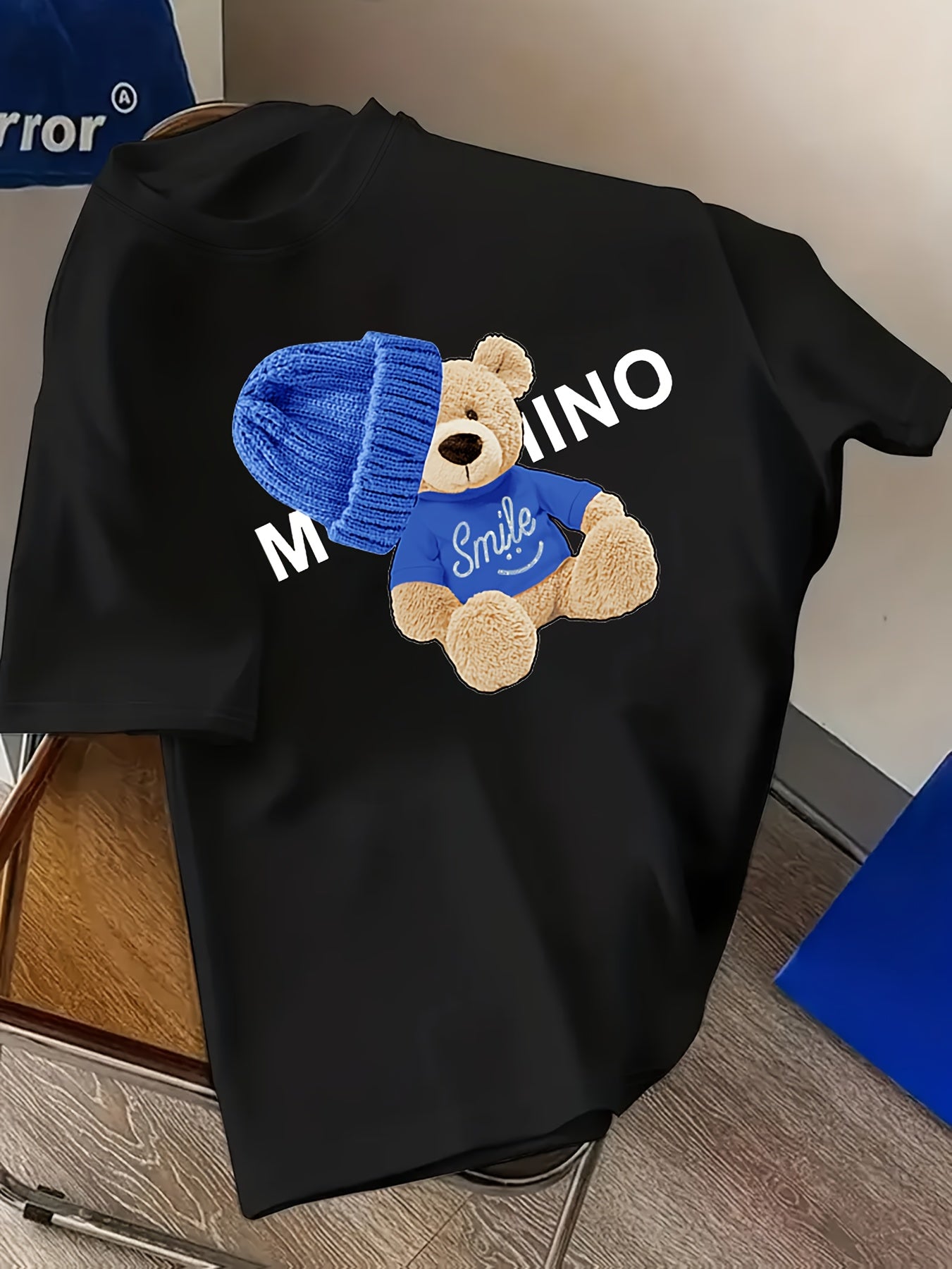 Shirt Maja – Bear Beanie Print