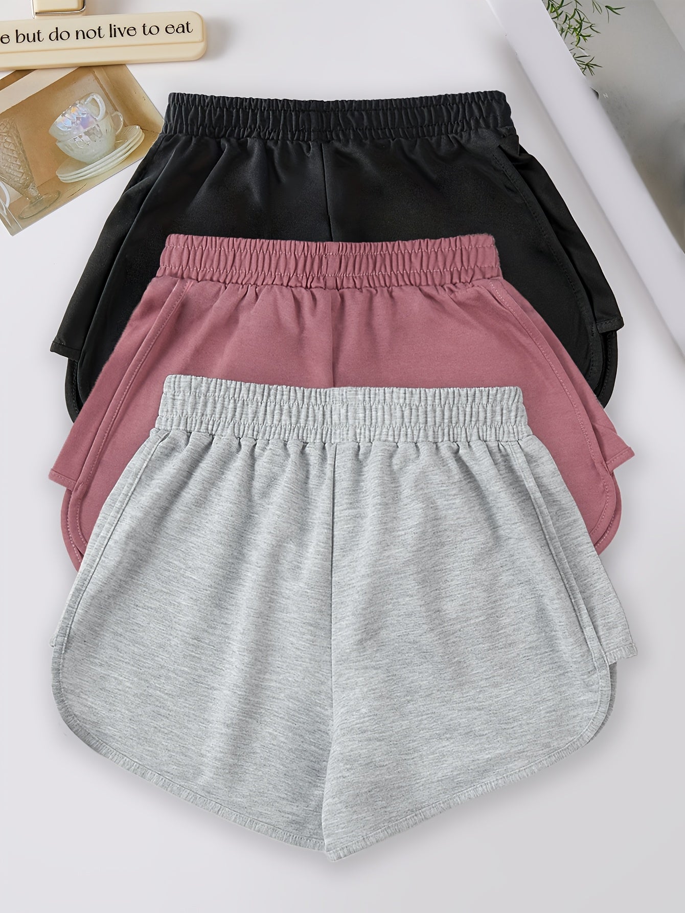 Set Riva – 3er Pack Basic Shorts