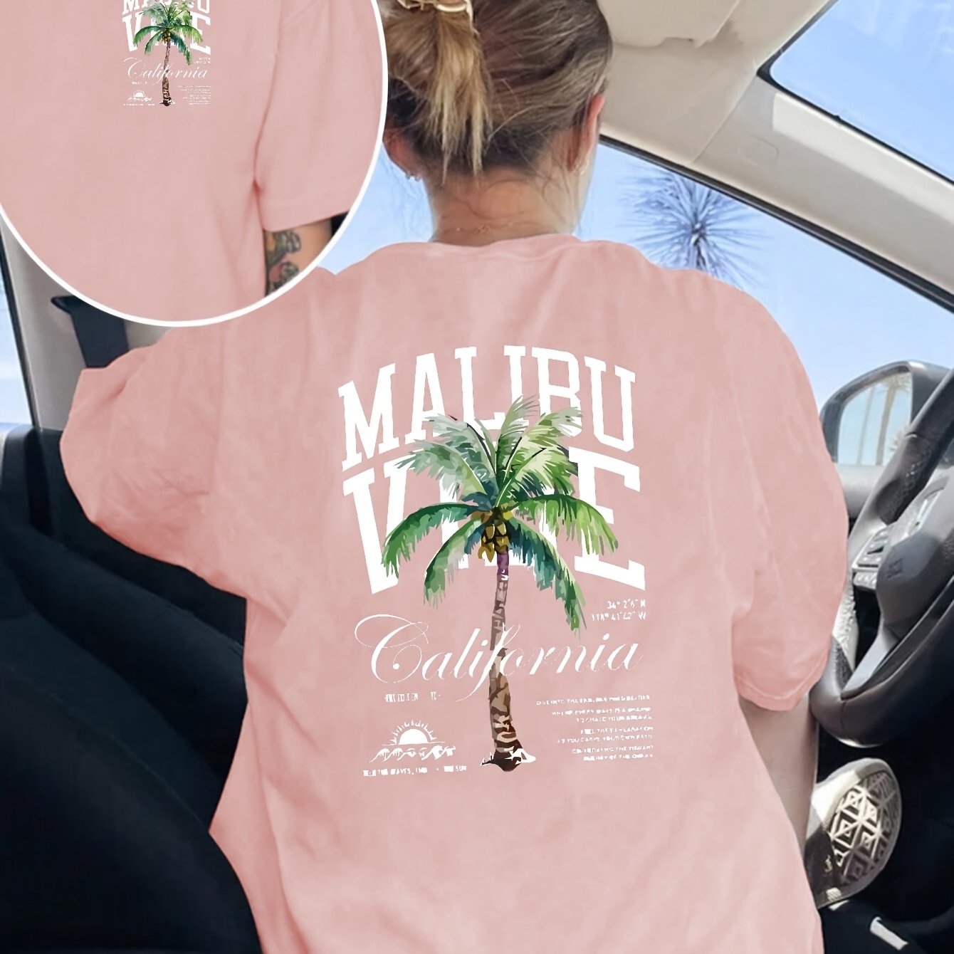 Shirt Nika – Malibu Print
