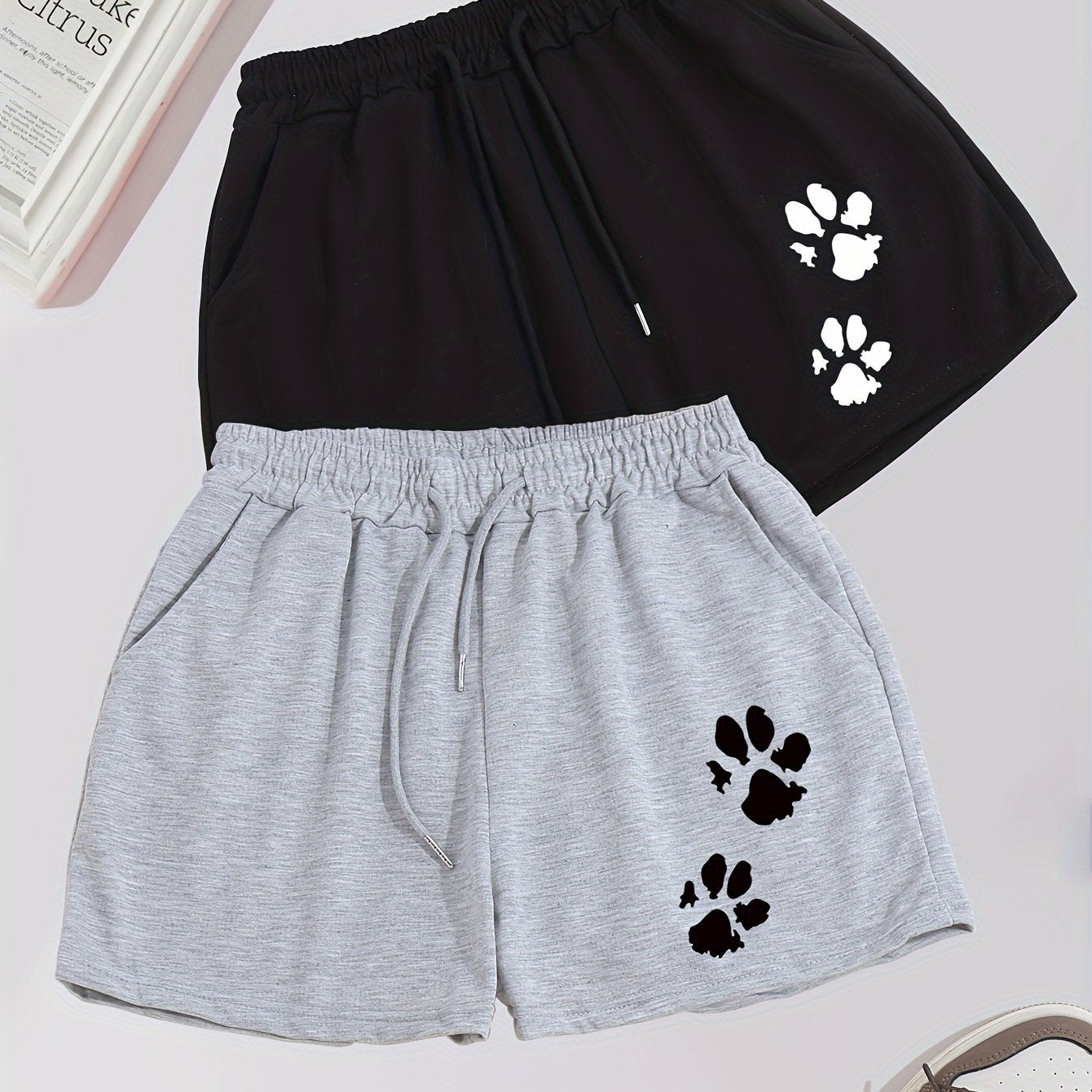 Shorts Momo – Dog Paw 2er Pack