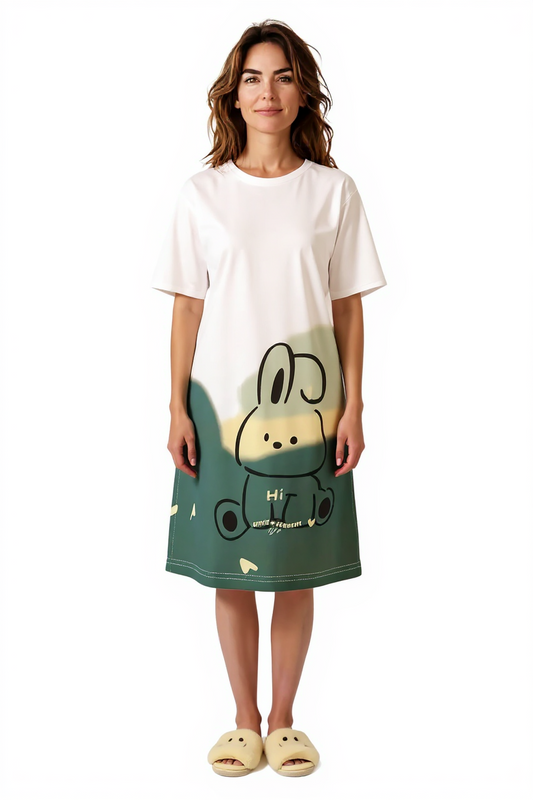 Pyjama Liora – Bären Nachtkleid