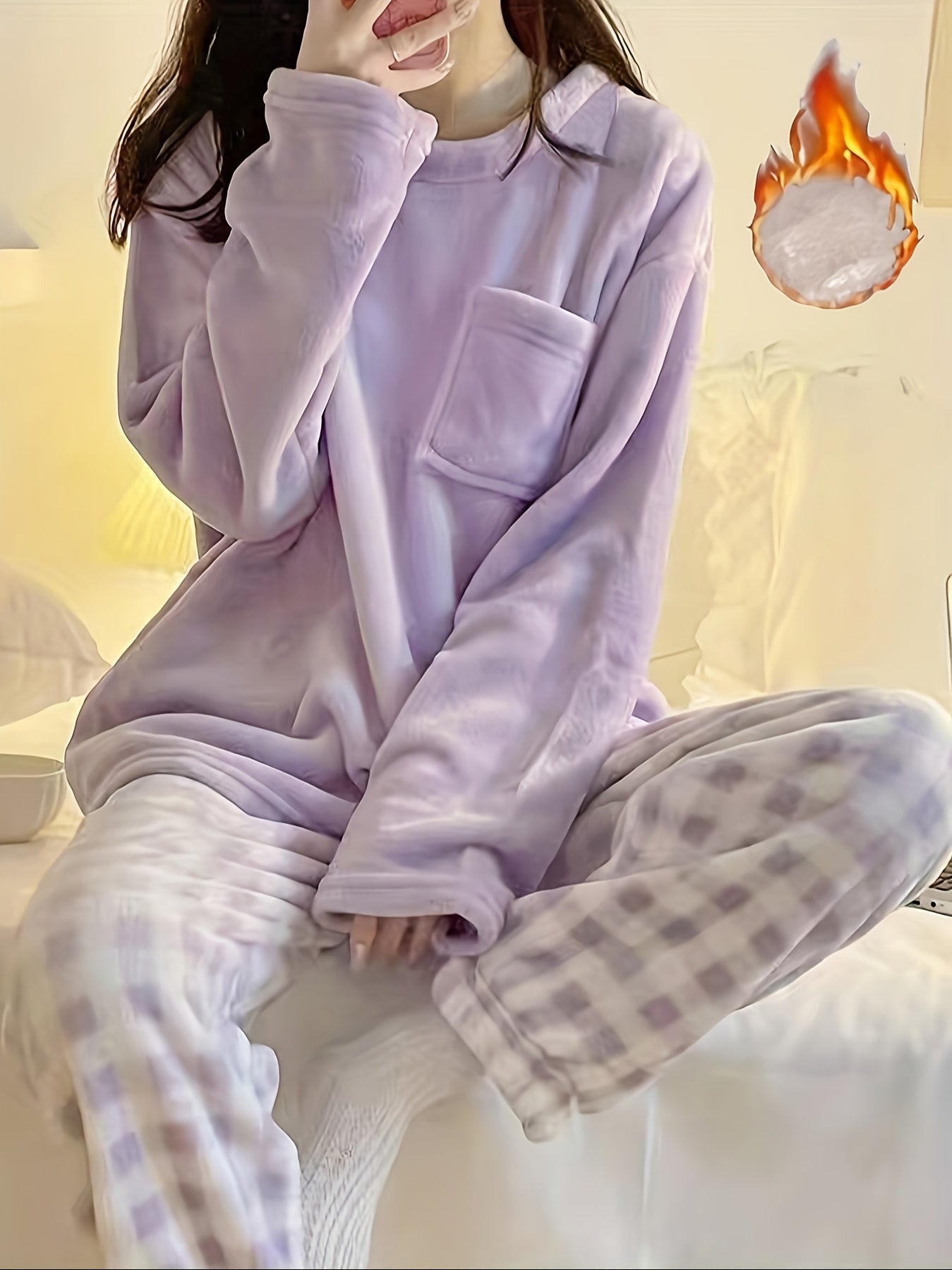 Set Fina – Karo Winter Pyjama