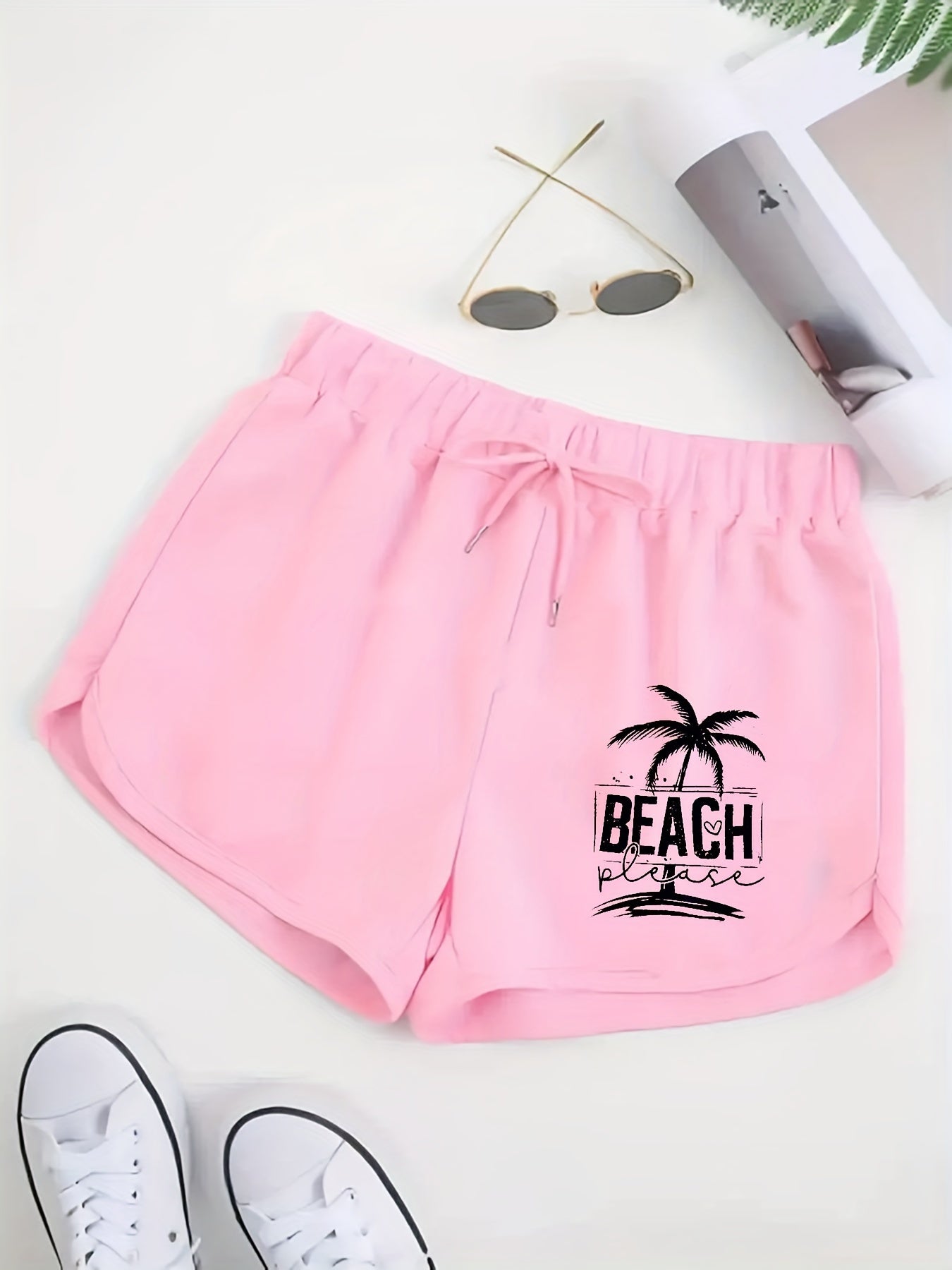 Shorts Niva – Beach Print