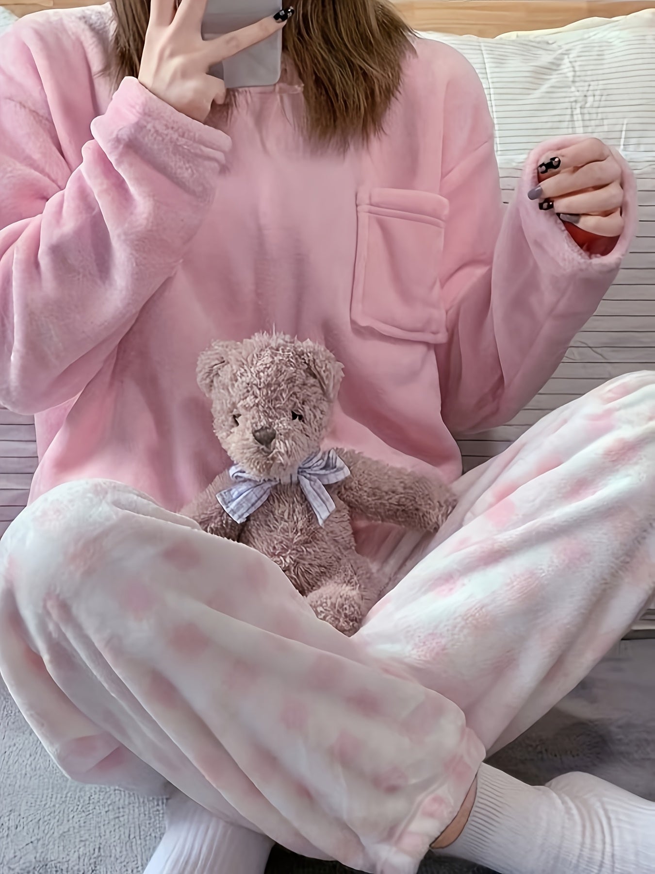 Set Fina – Karo Winter Pyjama