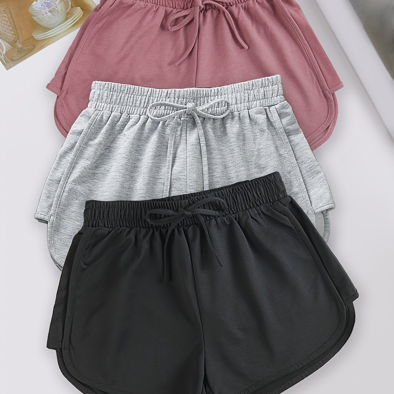 Set Riva – 3er Pack Basic Shorts