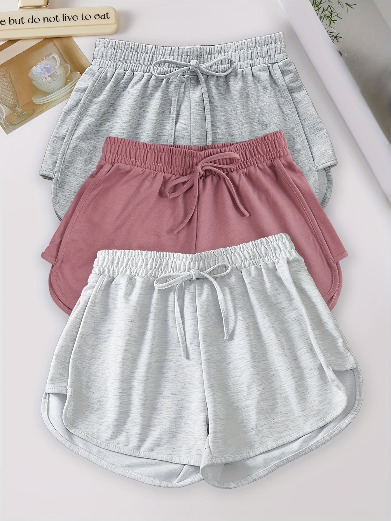 Set Riva – 3er Pack Basic Shorts