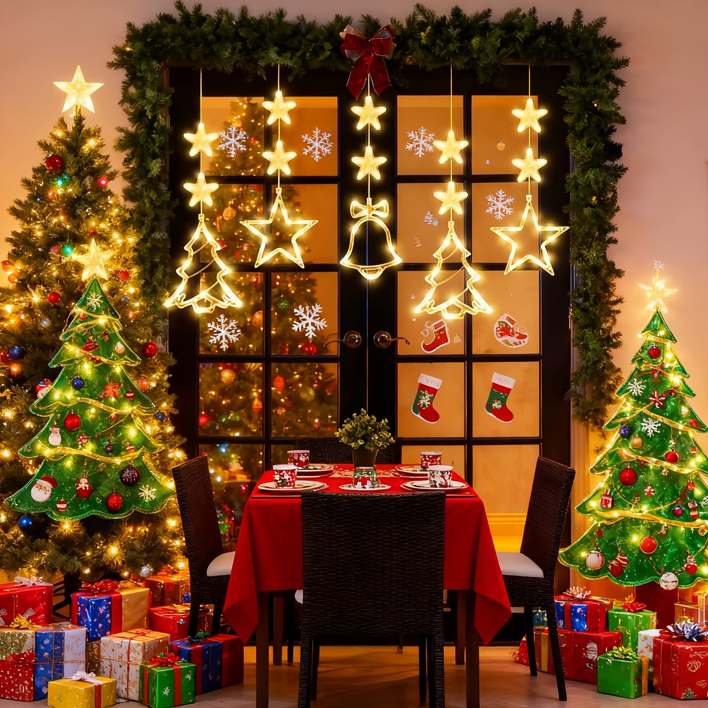 LED Fensterlichter 3er Set