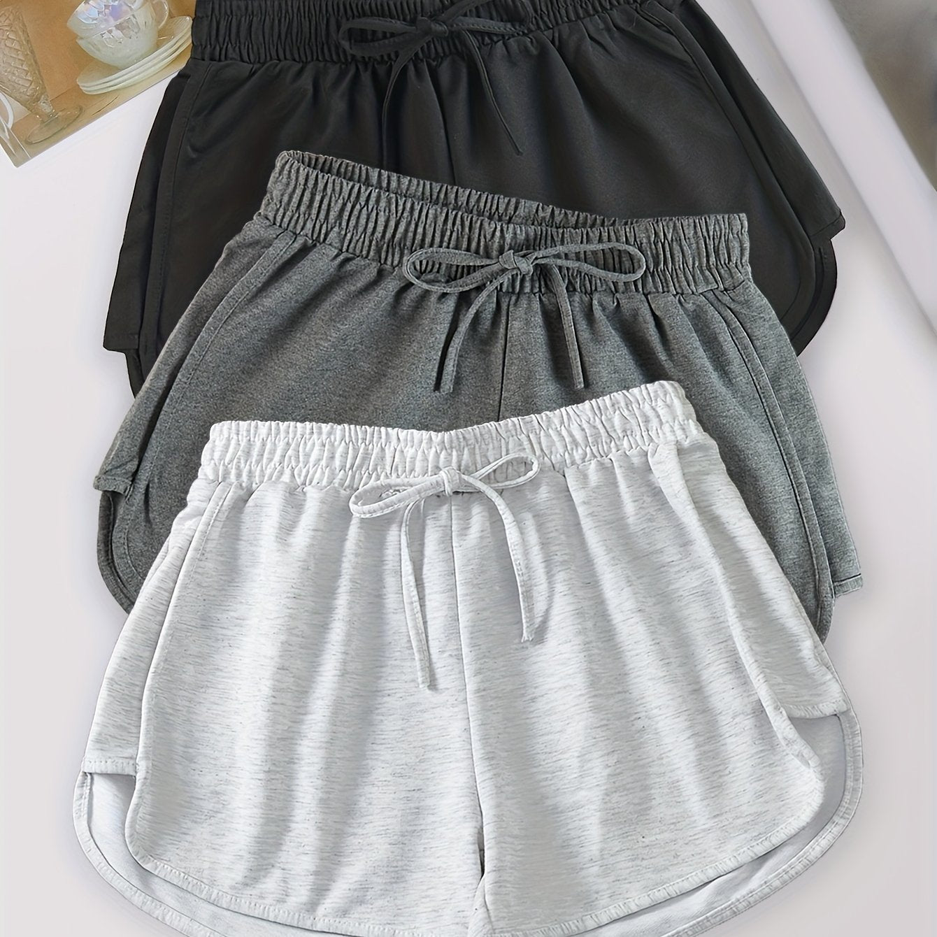 Set Riva – 3er Pack Basic Shorts