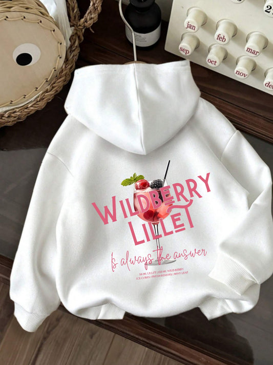 Hoodie Stockholm – Wildberry Print Sweatshirt