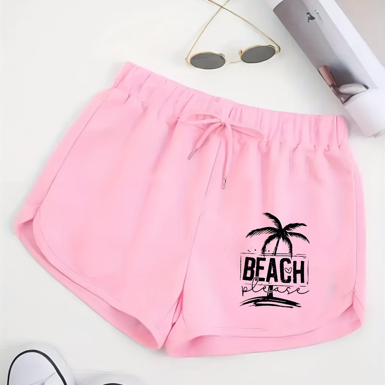 Shorts Niva – Beach Print