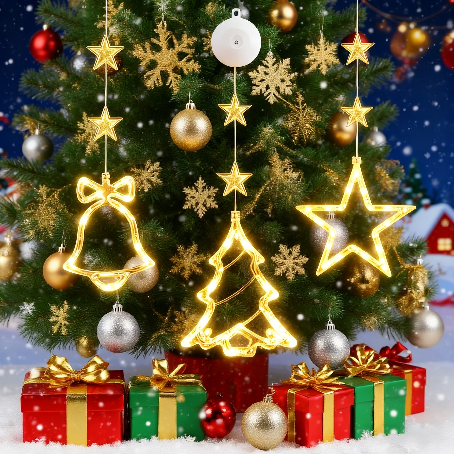 LED Fensterlichter 3er Set