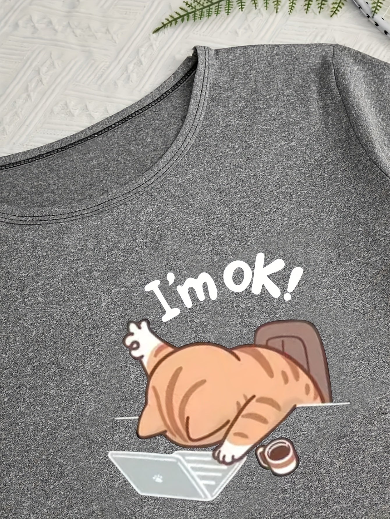 Set Miri – Katzen Pyjama 3-teilig
