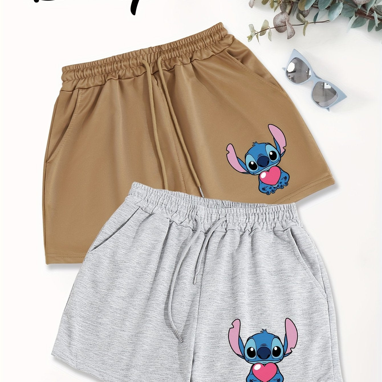 Shorts Yara – Stitch 2er Pack