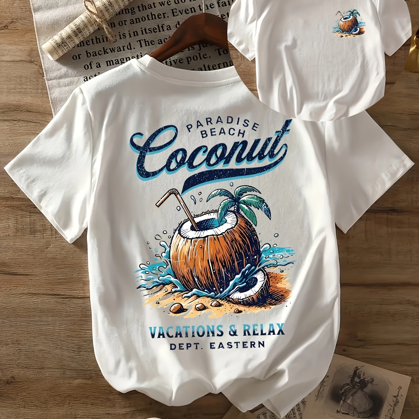 Shirt Liva – Coconut Vibes Print
