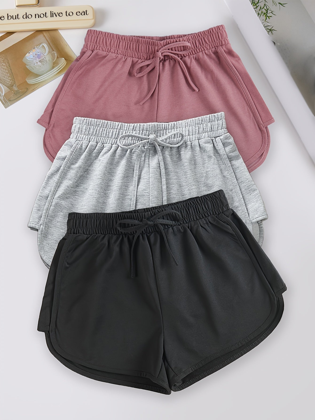 Set Riva – 3er Pack Basic Shorts