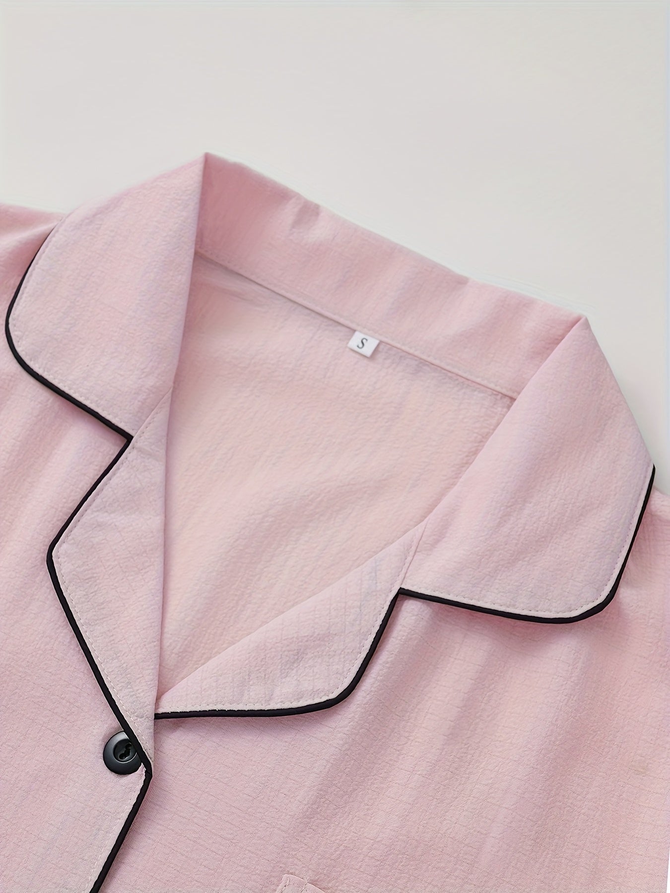 Set Amira – Herz Stickerei Pyjama 3-teilig