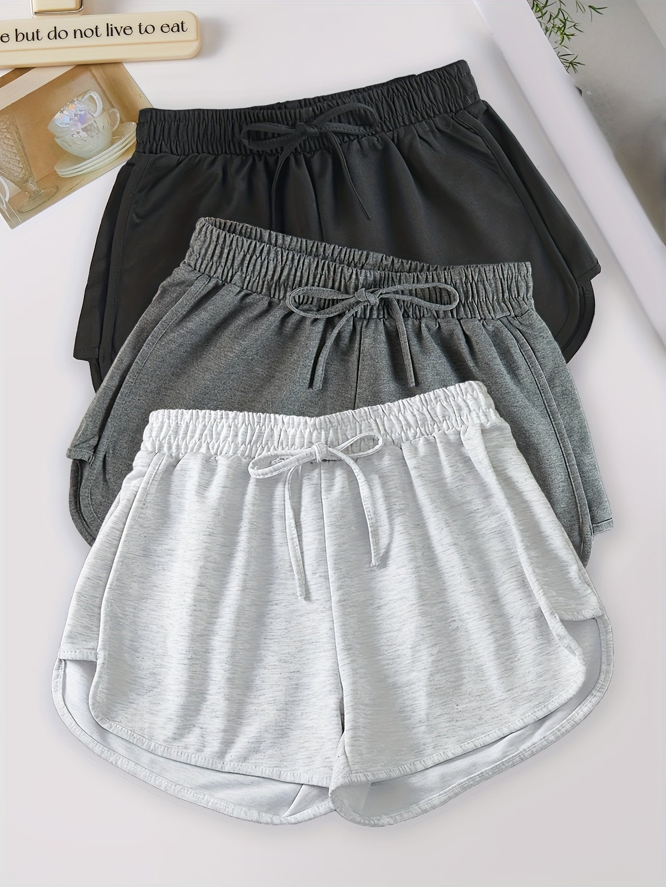 Set Riva – 3er Pack Basic Shorts