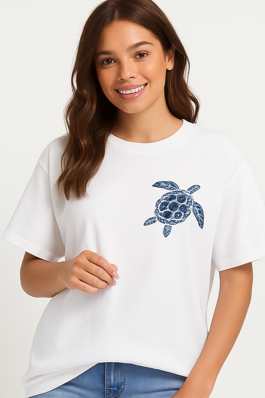 Shirt Nila – Ocean Calling Print